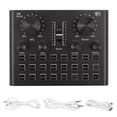 thumbnail image 2 of Yeacher Mini Externe Sound Card Soutien BT Connexion Control Plug et Jouer Haute Performance Mutilfuctional pour PC Téléphone Intelligent Microphone Casque Casque Accompagnement Diffusion en Direct Si, 2 of 6
