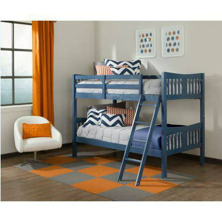 Storkcraft Caribou Bunk Bed, Navy ( incomplete box 1 of 2)