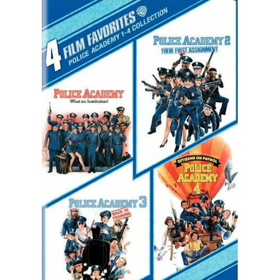 Police Academy 1-4 (Box Set) [DVD]