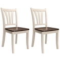 thumbnail image 1 of CorLiving Dillon Solid Wood Dining Chairs Set of 2 with High Slatted Backs - Kitchen & Dining Room Chairs, Table Chairs for Dining Room, Kitchen & Dinning Area, 1 of 9