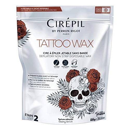 Cirepil Tattoo SPECIAL Wax Beads Refill Bag, 800g/28.22oz