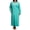 Mint, variant on Women's Amanda Rich 607-37X Plus Velour Zip Front Robe (Red 2X)