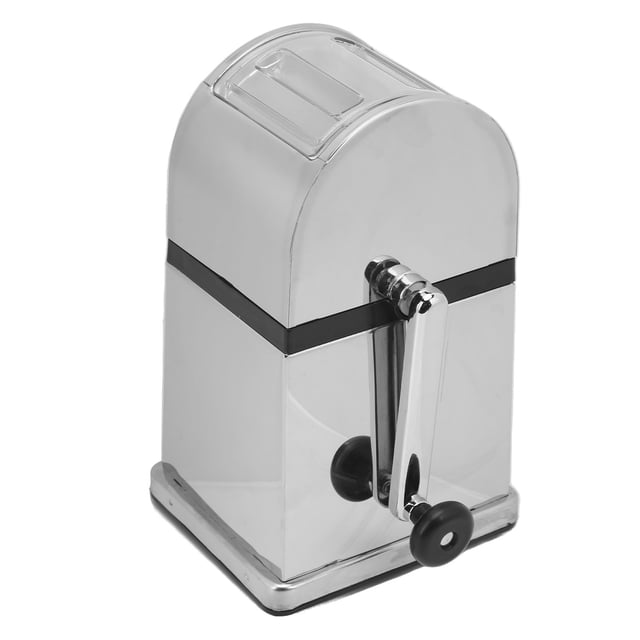 Ergonomic Desgn Shaved Ice Machine, Easy Cleaning Environmental Friendly Manual Ice Crusher for Household