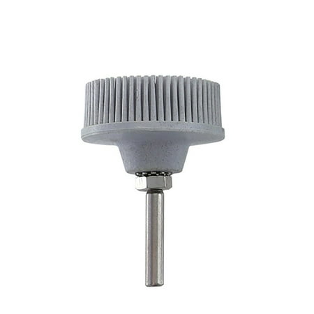 

Feiruifan Bristle Disc Wear-resisting High Strength 1/4inch Shank Rubber Radial Polishing Wheels Accessories for Metal