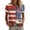 Sky Blue, variant on JFGHDG T Shirt Simple Graphic Independence Tee Unisex Us Flag Celebration Tee Historic 4th Of July Birthday Tee Simple July 4th Commemorative Tee Blue L