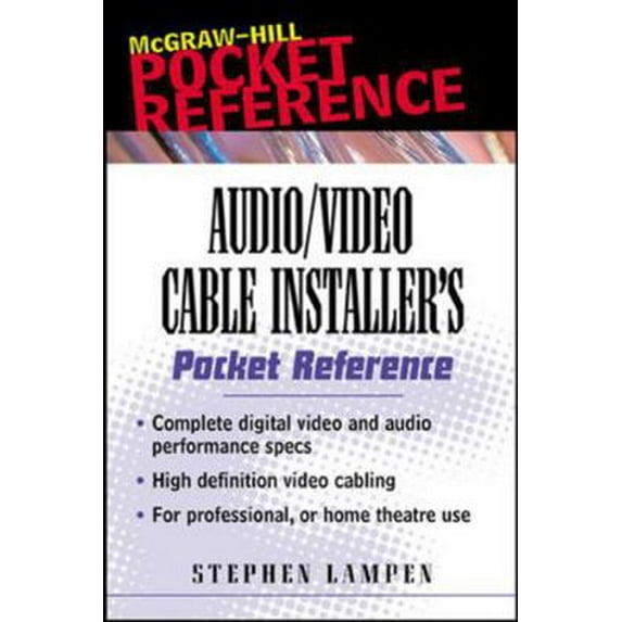Pre-Owned Audio/Video Cabling Guide Pocket Reference (Paperback) 0071386211 9780071386210