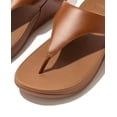 thumbnail image 2 of Sandalias FitFlop Lulu, puntera de piel, color canela claro, talla 8, para mujer, 2 of 8