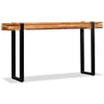 thumbnail image 5 of vidaXL Table Console Bois Récupéré Massif Réglable, 5 of 5