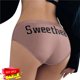thumbnail image 1 of Sexy transpirable de algodón sin costuras para mujer, lencería deportiva, bragas de cintura baja, medio paquete de cadera de melocotón, bragas femeninas de realce de cadera, ropa interior Tan Jianjun unisex, 1 of 2