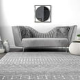 thumbnail image 5 of nuLOOM Moroccan Blythe Runner Rug, 2' 6" x 14', Dark Grey, 5 of 5