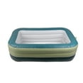thumbnail image 1 of Piscine Gonflable pour Enfants, Piscine Gonflable de Haute Résistance Forme Rectangulaire pour Usage Quotidien, 1 of 8