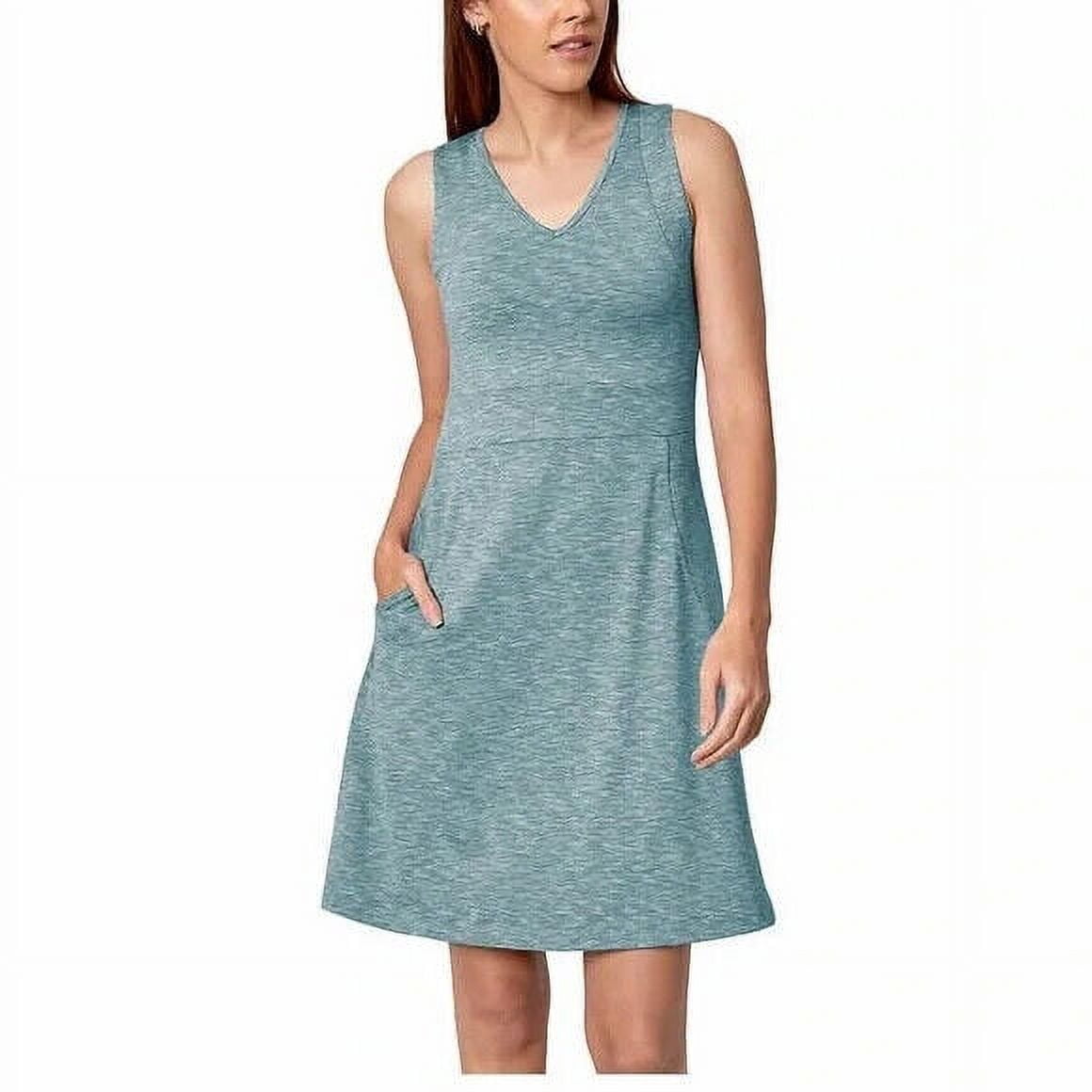 Mondetta Performance Gear MPG Women Sleeveless Travel V Neck Dress S Purple Grey Combo Walmart