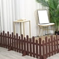 thumbnail image 4 of PAMINGONO 2Ud Soporte Estable Para De Jardín En PVC Color Marrón Para Uso Exterior, 4 of 8