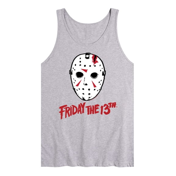 Friday the 13th - Ski Mask And Logo - Men's Jersey Tank Top