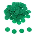 thumbnail image 3 of 100 Unids / Pack Plástico ABS 23 Bingo Fichas de Póquer Fichas de Juguetes Verde CUTICAT Fichas de juego de bingo, 3 of 8
