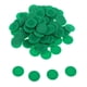 thumbnail image 3 of 100 piezas de 23 mm, fichas de póker para bingo, marcadores de casino, fichas para contar, diversión Verde, 3 of 9