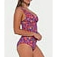 thumbnail image 4 of Printed Elsie Underwire Wrap Tankini Top Swimsuit, 4 of 6