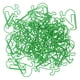 thumbnail image 3 of Clips de papel Jadeshay 100 unidades verdes con forma de ballena, 3 of 14