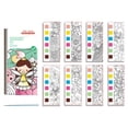 thumbnail image 1 of MORESEC Halloween Christmas Mini Watercolor Drawing Notebook Children's Drawing Notebook Graffiti Notebook Watercolor Coloring Notebook Hand Drawing Notebook Savings Clearance, C, 1 of 7