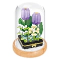 thumbnail image 1 of Building Blocks Flower Bouquet Plant Model Set Creative DIY Artificial Flowers Botanical Collection Construction Building Bricks Toy for Kids Adult, 1 of 10