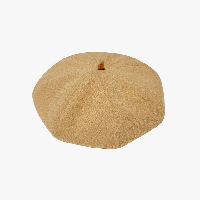 LinYooLi Japanese Short Brimmed Beret For Women In Spring And Autumn, With A Large Head Circumference And A Retro Cloud Hat That Shows Off The Face, Small Painter, And Children's Hat