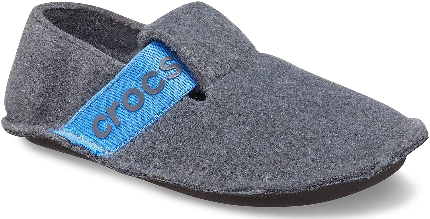 Crocs Kids Classic Slipper Comfortable Slip On Toddler Shoe with Soft Liner