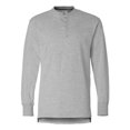thumbnail image 1 of America Hombres Vintage Cepillado Jersey Henley (JA8244) -OXFORD -L J América 8244, 1 of 1