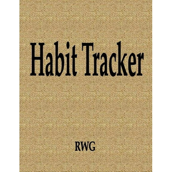 Habit Tracker: 50 Pages 8.5" X 11", (Paperback)