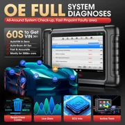2026 Autel Scaner MX808S Car Diagnostic Scan Tool, Bidirectional Tool Same as MK808S, All System Diagnoses, Active Tests, 28+ Services FCA AutoAuth