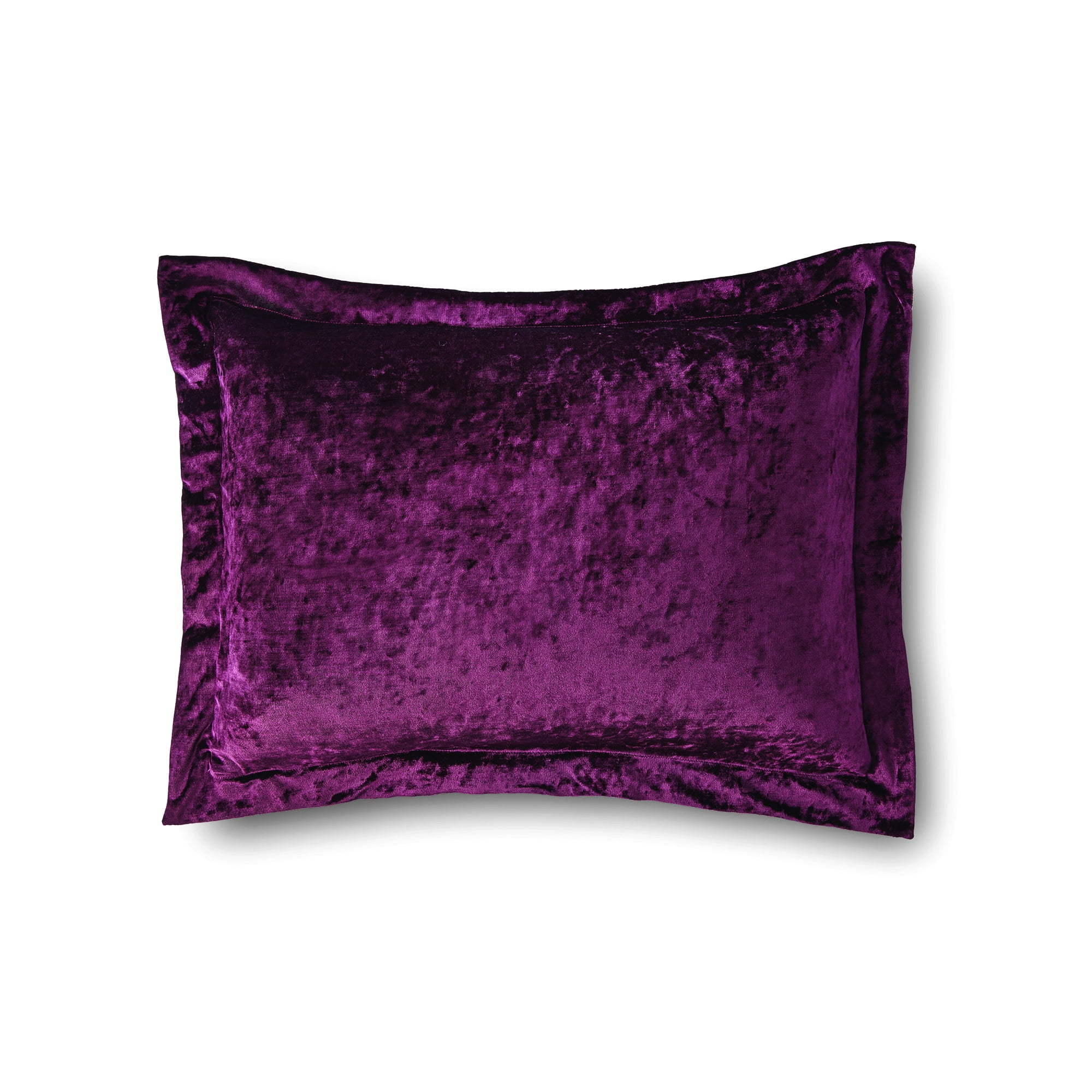 Mainstays Purple Velvet 8 Piece Bed in a Bag Comforter Set With Sheets, Twin/Twin XL