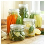 Bormioli Rocco Fido Clear Jar, 169 Oz.