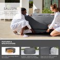thumbnail image 3 of SaluSpa 71x71x28in EnergySense DuraPlus Waterproof Square Thermal Spa Cover, 3 of 4