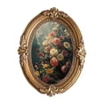 thumbnail image 2 of veasfak Vintage Oval Picture Frame European Style Baroque for Living Room Table Home, 2 of 9