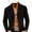 Black, variant on Mens Suede Fringe Jackets Long Sleeve VintageWestern Lapel Collar Coat for Fall Days Rodeo Events Country Concerts Ranch Work Weekend Outings