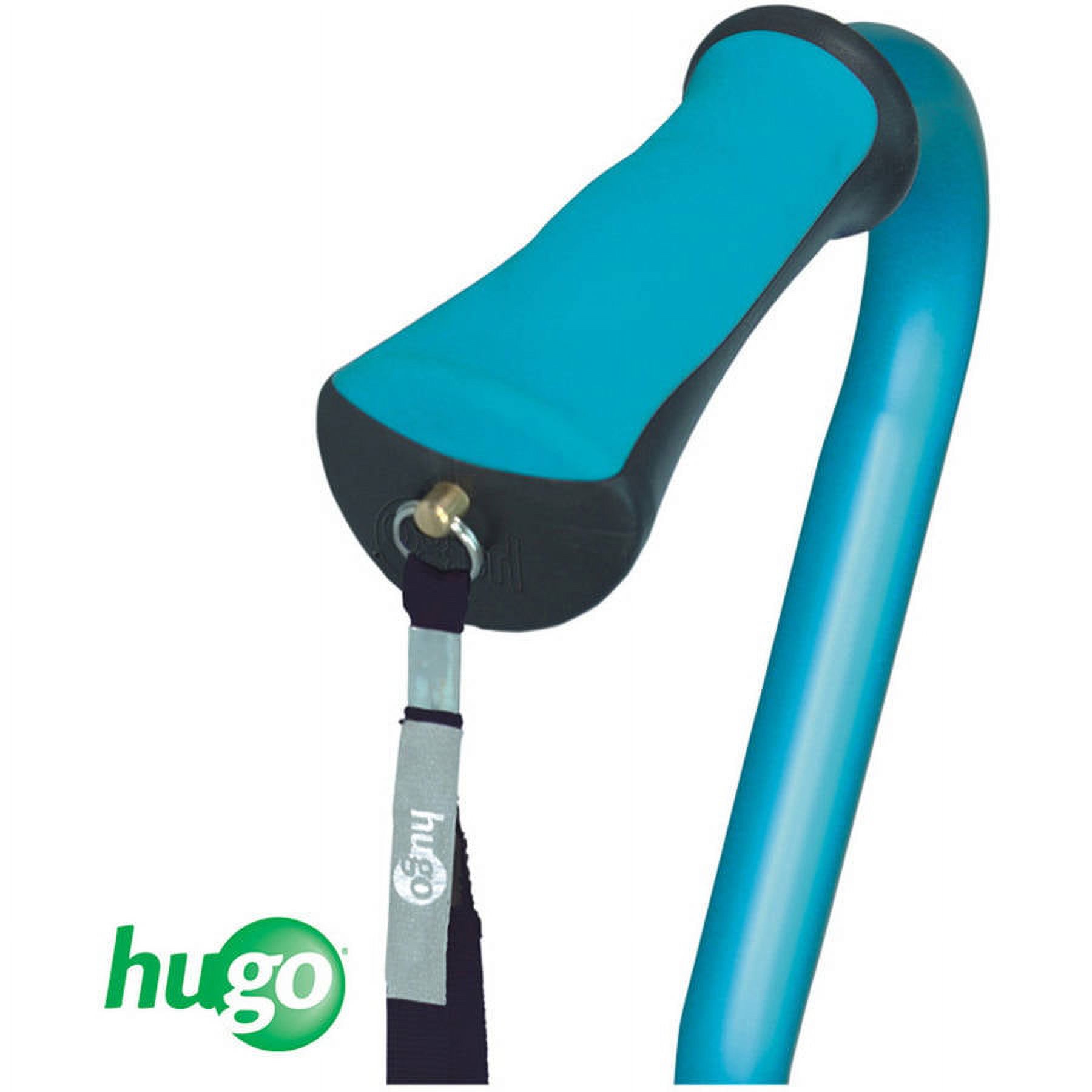 Hugo QuadPod Offset Cane with Ultra Stable Cane Tip, Aquamarine - image 3 of 5