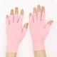 thumbnail image 3 of Fiudx Guantes de Presión, Guantes de Compresión Deportivos de Medio Dedo, Antideslizantes para Ciclismo, Cómodos Guantes con Dedos Abiertos, para Mejorar La Movilidad y La Relajación, Ideales para En, 3 of 4