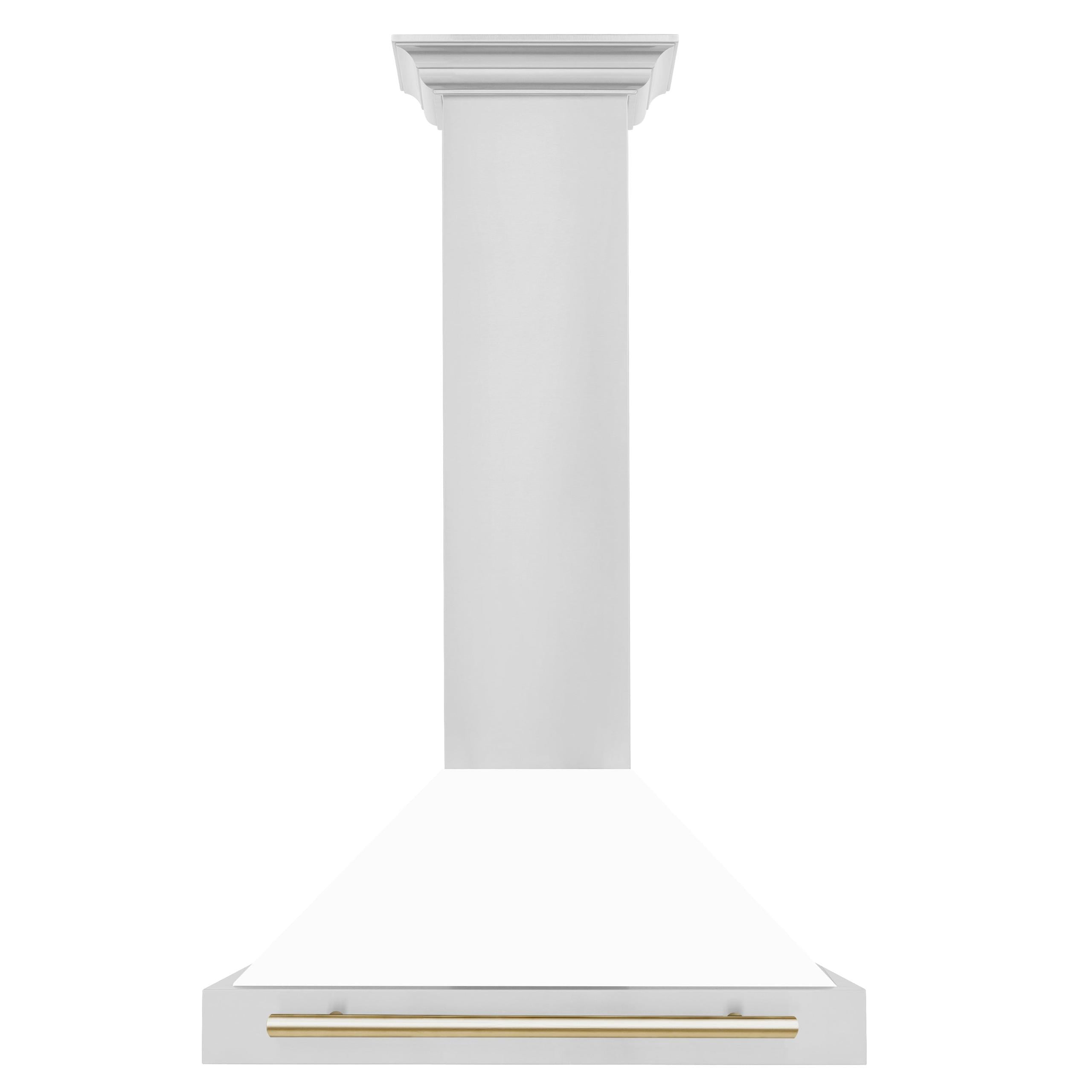 ZLINE KITCHEN AND BATH KB4STZWM30MB ducted hood