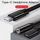 thumbnail image 2 of 4X Adaptador de Audio de Carga Tipo C A 3,5 mm 2 en 1 USB C Divisor Auriculares Cable de Audio AUX para Divisor de TeléFono Inteligente, 2 of 7