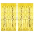 thumbnail image 1 of Billuyoard 2 uds cortinas de papel de aluminio decoración fondos de oropel papel de aluminio colgante flecos borlas para fiesta boda Kits de decoración para fiestas Billuyoard HA006464-00, 1 of 6