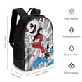 thumbnail image 2 of The Cuphead Show Backpacks Bookbag Casual Daypack Backpacks for Travel Work Camping Office, 2 of 8