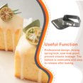 thumbnail image 4 of Matsuzay Molde de acero al carbono para hornear, bandeja desmontable cuadrada antiadherente para pasteles, bandeja para hornear con Herramientas y accesorios para hornear, 4 of 6