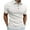 1 White, variant on bnaln Mens Polos Shirts Short Sleeve with Pockets Regular Fit Golf Shirts Waffle Henley T-Shirt Summer Casual Tee Tops Blouse
