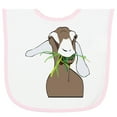 thumbnail image 2 of Inktastic Farm Animal Baby Terry Cloth Bib, 2 of 3