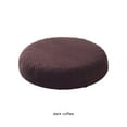 thumbnail image 2 of Enqiretly Round Cushion Seat Covers With Mild Waterproofing Stools Fits Most Stools Polyester Stool Cushions dark coffee 1Set, 2 of 6