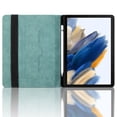 thumbnail image 7 of for Samsung Galaxy Tab A8 10.5 inch Release 2022 (SM-X200/SM-X205) Case, Rhombus Grid Pattern Multiple Viewing Angles Stand Slim Folio Cover (Blue), 7 of 7