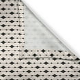 thumbnail image 3 of Ambesonne Geometric Kitchen Curtains, Abstract Art Deco Inspire, 55"x45", Champagne and Charcoal Grey, 3 of 3