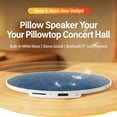 thumbnail image 5 of Lunxisen 3 Pcs Pillow Sleep Aid Speaker Bluetooth Speaker for Sleep Therapy Soothing White Noise Machine Sleep Sound Machine for Adults Bedroom Relaxation, 5 of 9