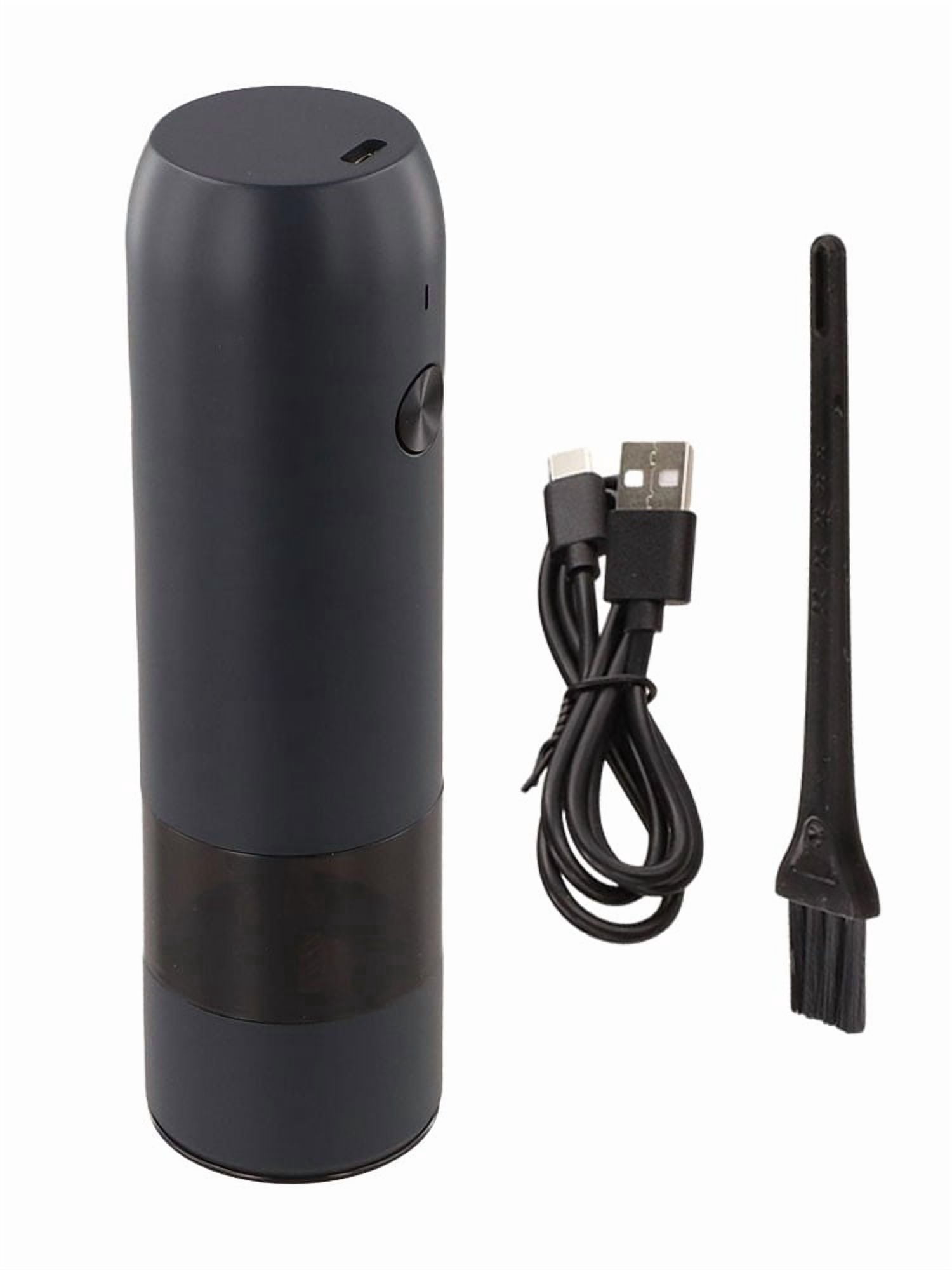Pepper Grinder Rechargeable Electric Salt Adjustable Coarseness Spices Grinders