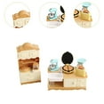 thumbnail image 6 of LeeQinersw Miniature Kitchen Cabinet Set Play Kitchen Accessory Educational Toy Imagination, 6 of 9