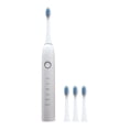 thumbnail image 4 of Xihbxyly Cepillo de Dientes Eléctrico, 6 Modos de Limpieza, 4 Cabezales de Repuesto, Resistencia Al Agua Ipx7, Carga Rápida Por Usb, 60 Días de Batería, Ideal para El Cuidado Bucal Diario, Blanco, 22, 4 of 7